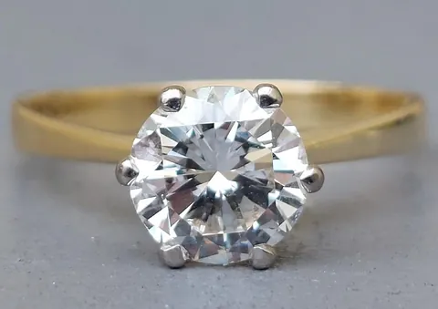 1.7 carat diamond solitaire