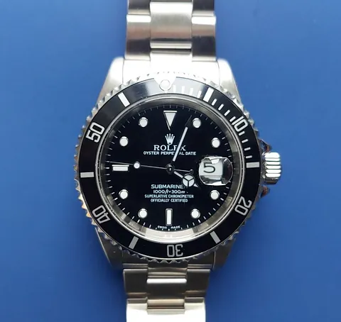 2002 stainless steel Rolex Submariner